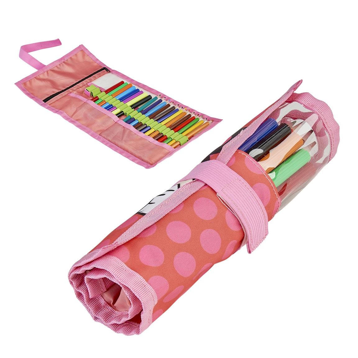 Disney Disney Minnie Mouse Roll-up Pencil Case with Contents