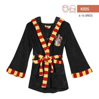 Warner Bros Harry Potter Badjas Trekkoord - Zwart
