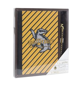 Harry Potter Warner Bros Harry Potter Schrijfset - Pen en Boekje Hufflepuff