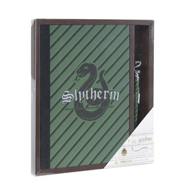 Harry Potter Warner Bros Harry Potter Schrijfset - Pen en Boekje Slytherin