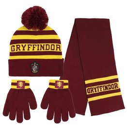 Harry Potter Harry Potter Winterset Muts, Sjaal en Handschoenen - Gryffindor