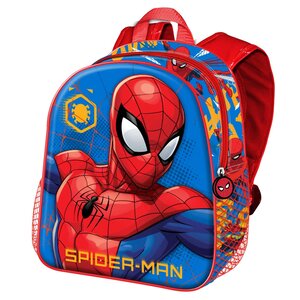 Marvel Marvel Spiderman Rugzak 3D Follow the Leader - Hoogte 31cm Marvel Marvel Spiderman Rugzak 3D Follow the Leader - Hoogte 31cm