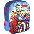 Marvel Marvel Avengers Rucksack Ironman, Hulk und Captain America - Höhe 31cm