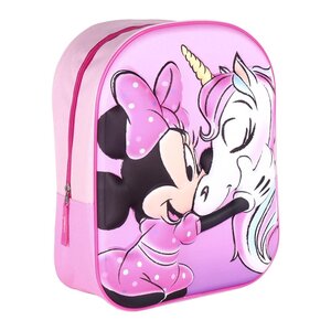 Disney Disney Minnie Mouse Rugzak 3D Unicorn - Hoogte 31cm Disney Disney Minnie Mouse Rugzak 3D Unicorn - Hoogte 31cm