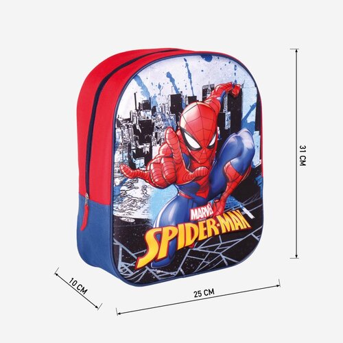 Marvel Marvel Spiderman Rugzak 3D Save the City - Hoogte 31cm Marvel Marvel Spiderman Rugzak 3D Save the City - Hoogte 31cm