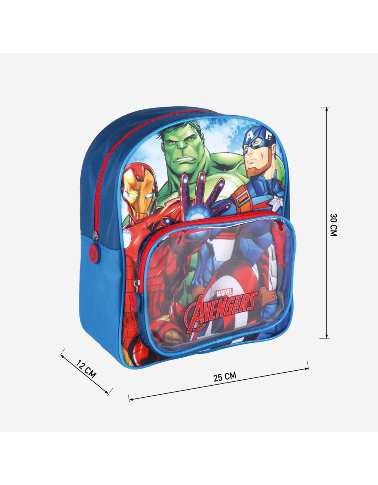 Marvel Marvel Avengers Rugzak 2 vakken - Hoogte 30cm