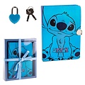 Disney Disney Stitch Dagboek - Met Slot - Glimmend - Cadeauverpakking Disney Disney Stitch Dagboek - Met Slot - Glimmend - Cadeauverpakking