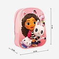 Gabby's Poppenhuis Gabby's Poppenhuis Rugzak Meisjes 3D - Hoogte 31cm