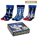 Sonic the Hedgehog Sonic the Hedgehog Socken - 3 Paar als Geschenk verpackt - Größe 40-46 Sonic the Hedgehog Sonic the Hedgehog Socken - 3 Paar als Geschenk verpackt - Größe 40-46