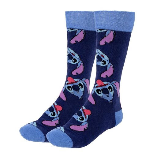Disney Stitch Socks 3 Paar Geschenkbox Größe 35-41 Disney Stitch Socks 3 Paar Geschenkbox Größe 35-41