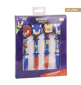 Sonic Sonic Prime Pennen - 4 Stuks