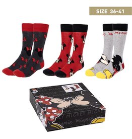 Disney Disney Minnie Mouse Sokken Cadeauverpakking - 3 Paar