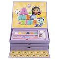 Gabby's Poppenhuis Gabby's Dollhouse Drawing Set Zeichnungsbox - 44 Teile