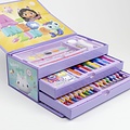 Gabby's Poppenhuis Gabby's Dollhouse Drawing Set Zeichnungsbox - 44 Teile