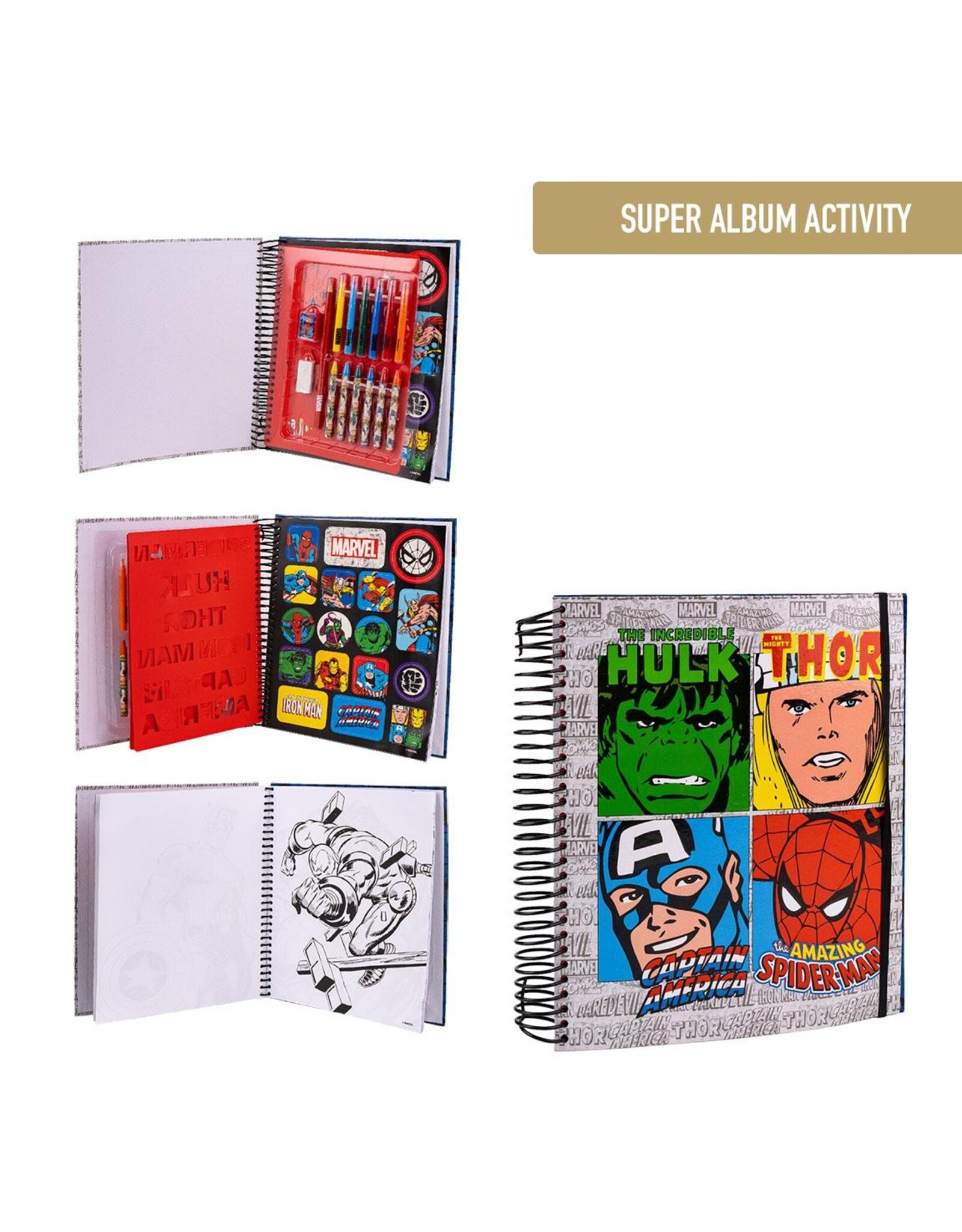 Marvel Marvel Super Activiteiten Album