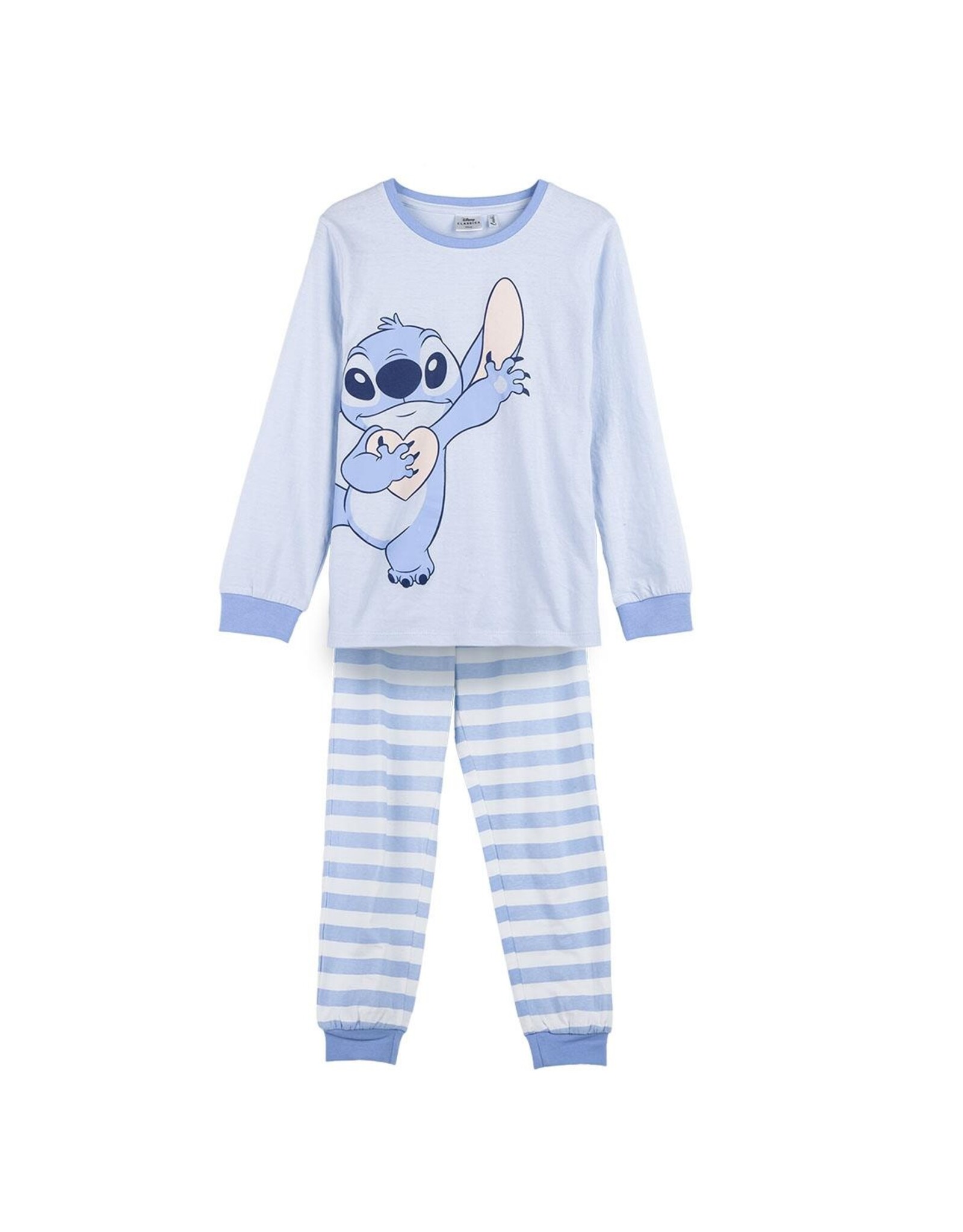 Disney Stitch Pyjama - Big Hearth - Merchandise4All