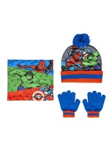 Marvel Marvel Avengers Winterset Muts Handschoenen en Sjaal - One Size