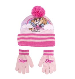 Nickelodeon Paw Patrol Skye Winterset Muts en Handschoenen