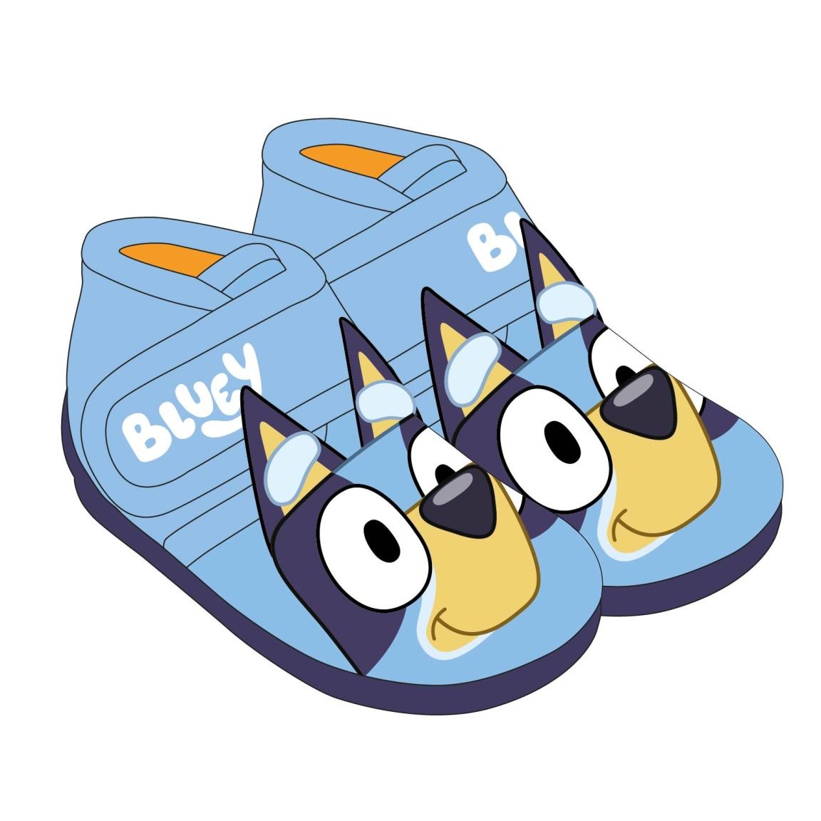 Bluey Bluey Slippers Velcro Closure - Moveable Ears