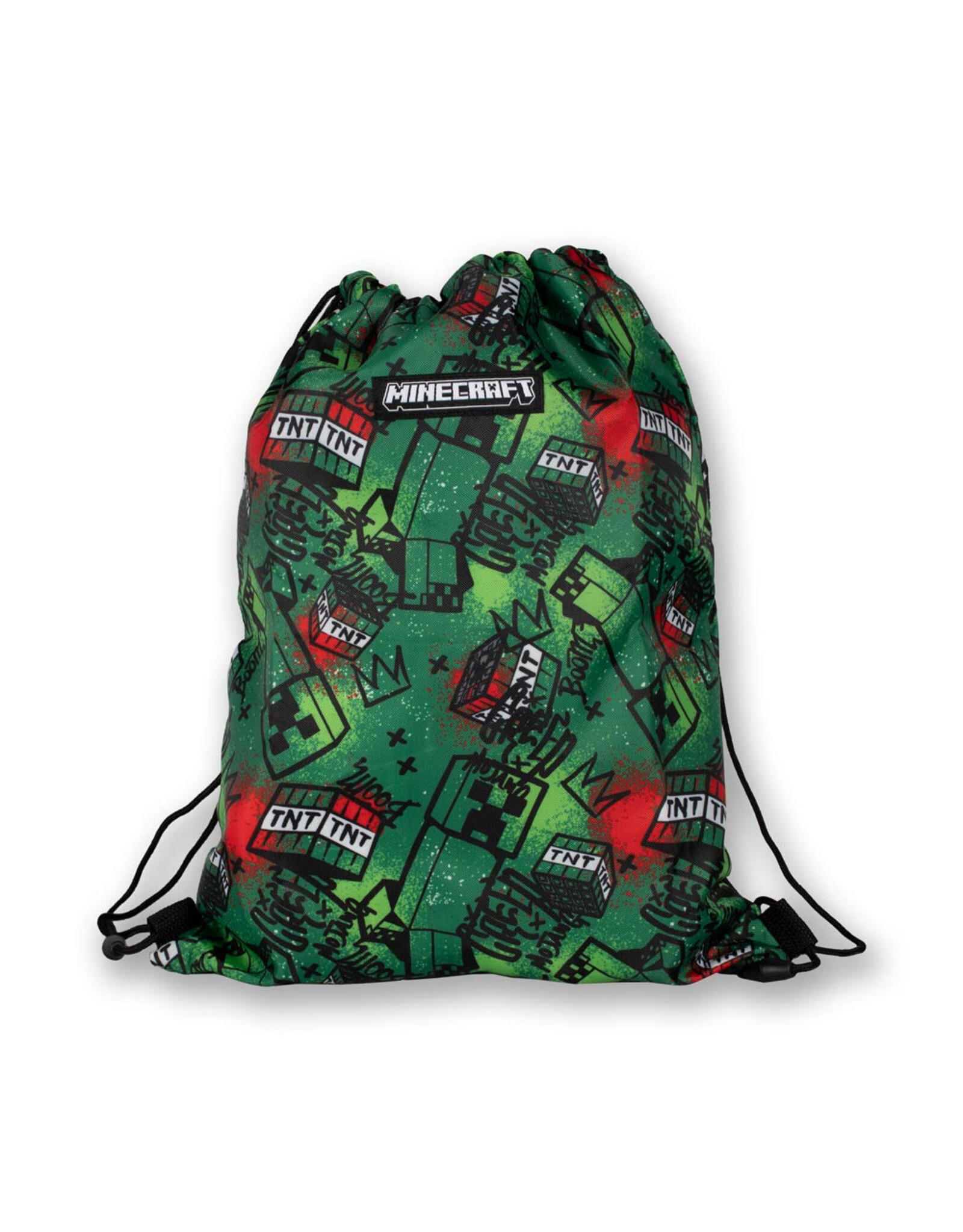 Minecraft Minecraft Gymtas Zwemtas + Etui TNT Creeper Schoolspullen