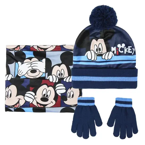 Micky Maus Winter-Set kaufen - Disney Mütze, Schal & Handschuhe
