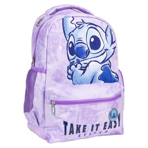 Disney Disney Stitch Backpack Girls Take It Easy - Height 44cm Disney Disney Stitch Backpack Girls Take It Easy - Height 44cm