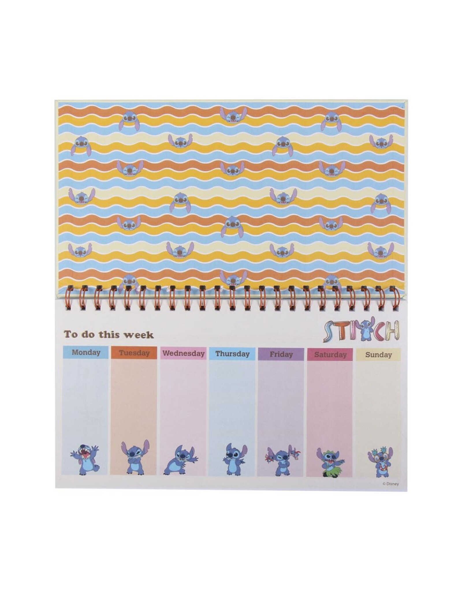 Disney Disney Stitch Weekplanner No Bad Days