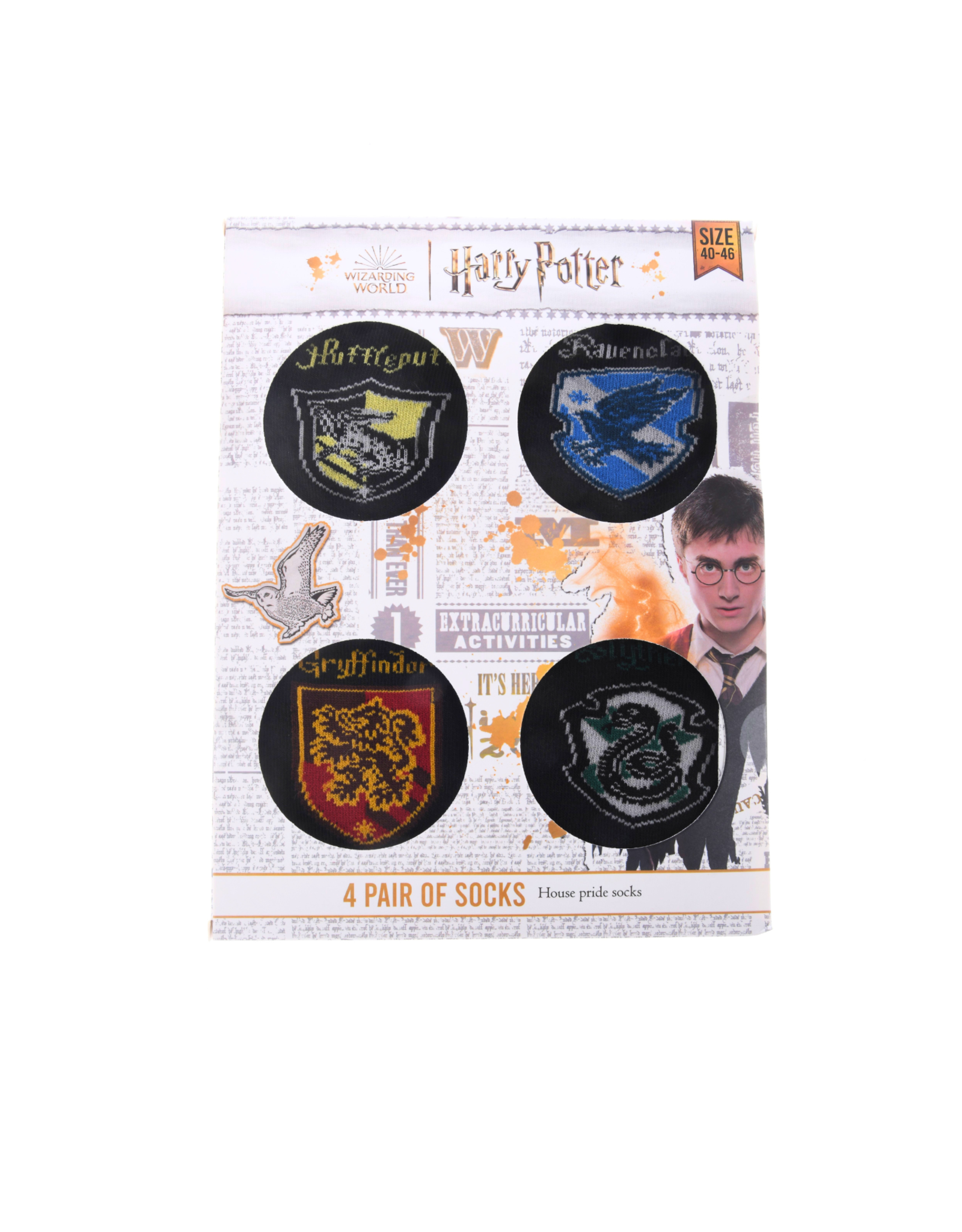 Harry Potter Harry Potter Sokken 4 Paar - Maat 40-46