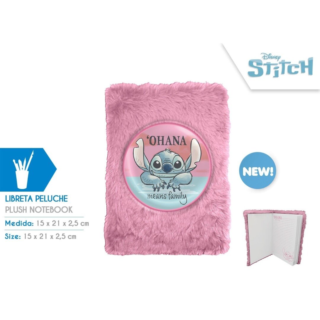 Disney Disney Stitch Notebook Notebook Pink