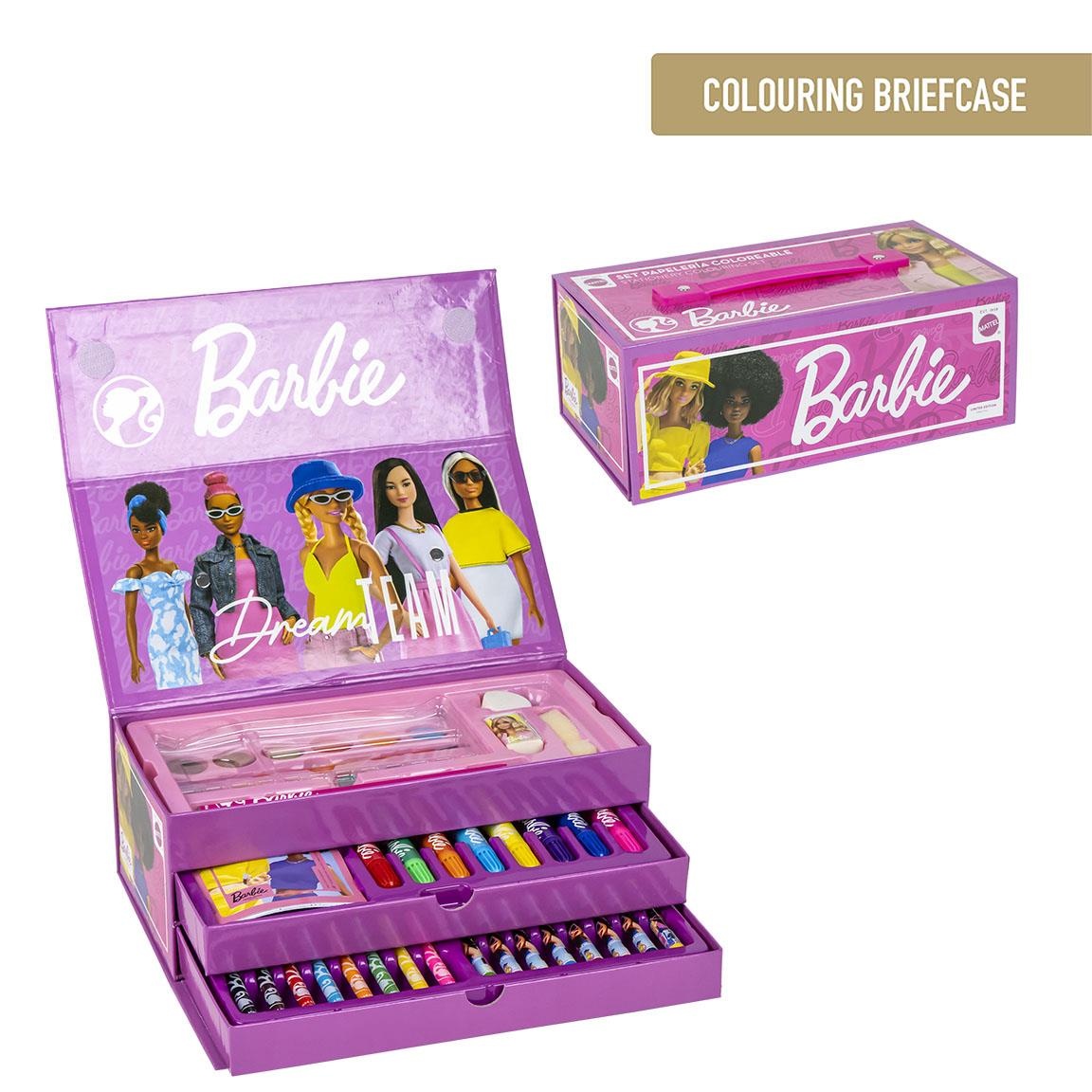 Barbie Barbie Drawing Crafts Drawing Box Girls - 44 Pieces