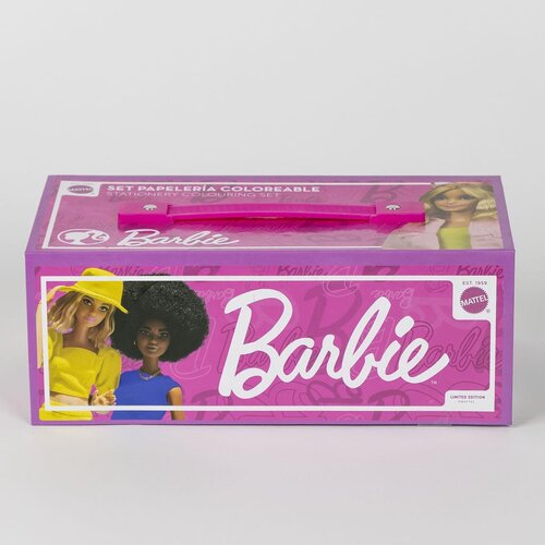 Barbie Barbie Tekenen Knutselen Tekendoos Meisjes - 44 Pieces Barbie Barbie Tekenen Knutselen Tekendoos Meisjes - 44 Pieces