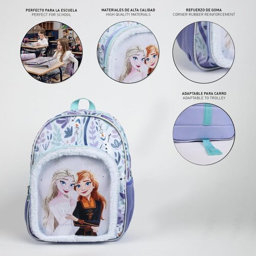Disney Disney Frozen Elsa and Anna Backpack 2 Pockets - Height 38cm