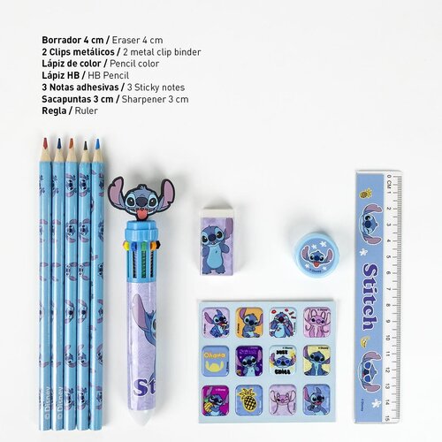 Disney Disney Stitch Etui met Inhoud - 8 Pieces Disney Disney Stitch Etui met Inhoud - 8 Pieces