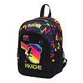 Pokemon Pokemon Pikachu Rugzak 2 Vakken Premium Quality - Hoogte 37cm Pokemon Pokemon Pikachu Rugzak 2 Vakken Premium Quality - Hoogte 37cm