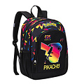 Pokemon Pokemon Pikachu Rugzak 2 Vakken Premium Quality - Hoogte 37cm Pokemon Pokemon Pikachu Rugzak 2 Vakken Premium Quality - Hoogte 37cm