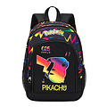 Pokemon Pokemon Pikachu Rugzak 2 Vakken Premium Quality - Hoogte 37cm Pokemon Pokemon Pikachu Rugzak 2 Vakken Premium Quality - Hoogte 37cm