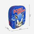 Sonic the Hedgehog Sonic the Hedgehog Prime Backpack Boys Girls - Height 31cm Sonic the Hedgehog Sonic the Hedgehog Prime Backpack Boys Girls - Height 31cm