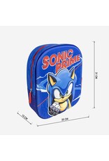 Sonic Sonic the Hedgehog Prime Rugzak Jongens Meisjes - Hoogte 31cm