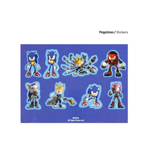 Sonic the Hedgehog Sonic Prime Drawing Set Colors - 16 pieces