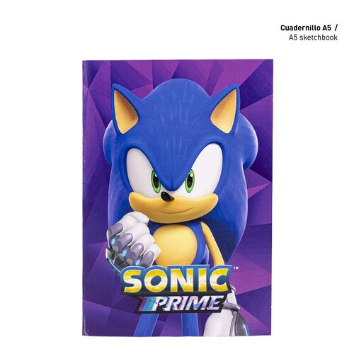 Sonic the Hedgehog Sonic Prime Drawing Set Colors - 16 pieces