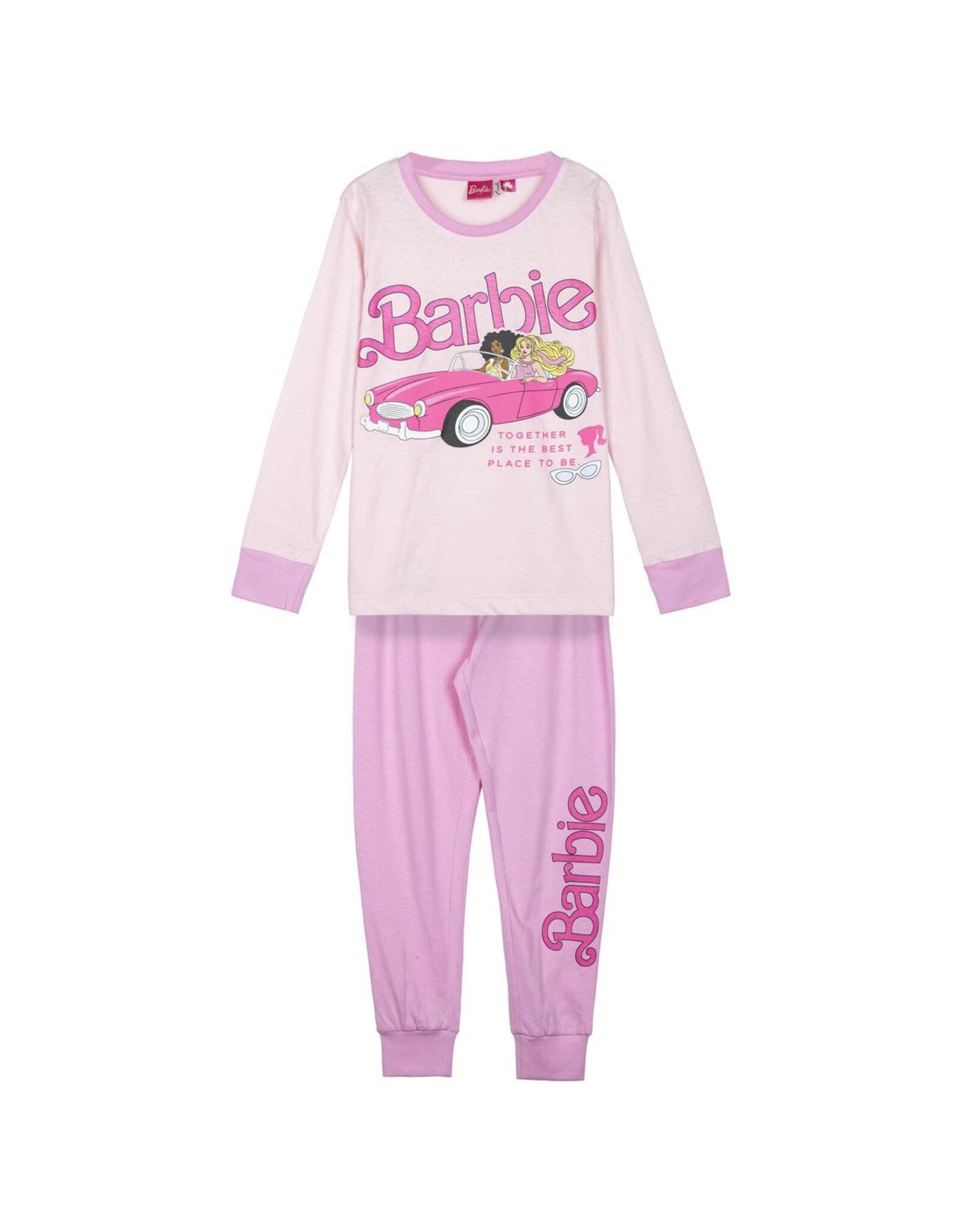 Barbie Barbie Pyjama Meisjes 100% Katoen Roze