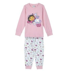 Gabby's Poppenhuis Gabby's Poppenhuis Pyjama Meisjes 100% Katoen Roze