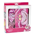 Disney Alice in Wonderland Cheshire Cat Beauty Set Haarborstel Scrunchies Toilettas