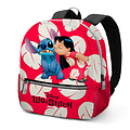 Disney Disney Lilo and Stitch Backpack 2 Pockets Premium Quality - Height 34cm