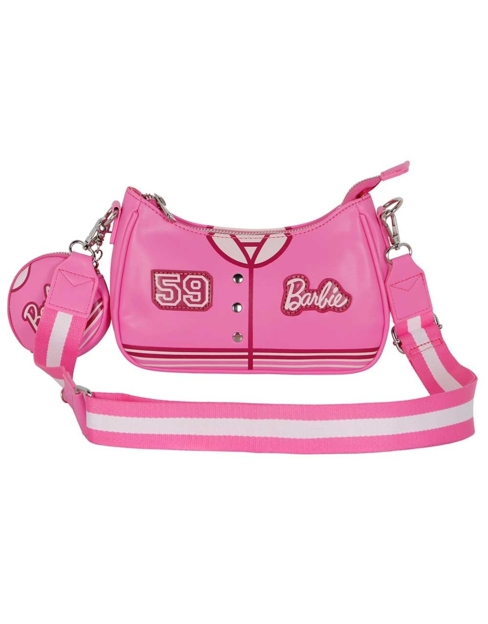 Barbie Barbie Schoudertas Handtas Meisjes Roze - Lengte 24cm