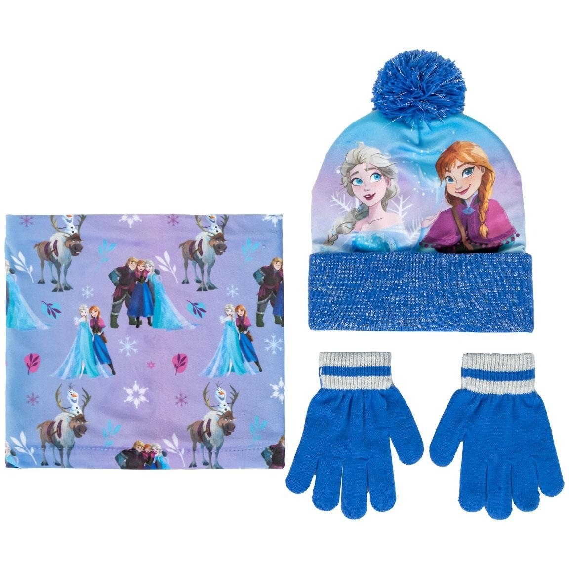 Disney Disney Frozen Winter Set Hat Gloves Scarf Girls