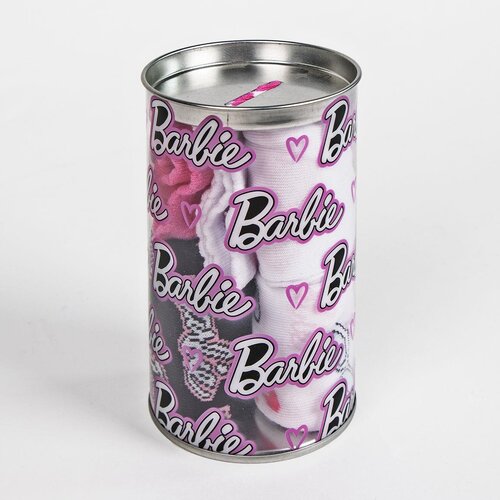Barbie Barbie Socks in Money Box 4 Pairs