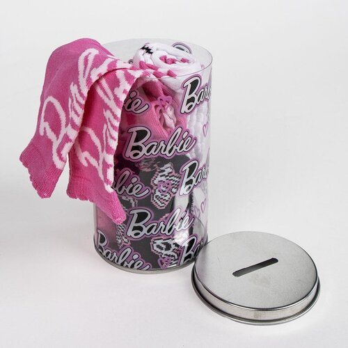 Barbie Barbie Socken in Spardose 4 Paare