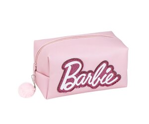FRIENDS Make-up-Tasche Aus Samt – Doppelseitig Mit Logo, 25x13 Cm, Schwarz