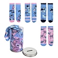 Disney Stitch en Angel Sokken in Spaarpot Meisjes Disney Stitch en Angel Sokken in Spaarpot Meisjes